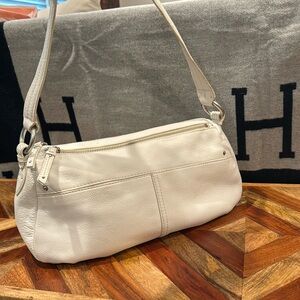 Sigrid Olsen white Pebble Leather Purse